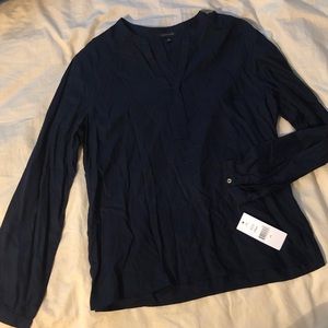 Tommy Hilfiger Navy Blouse